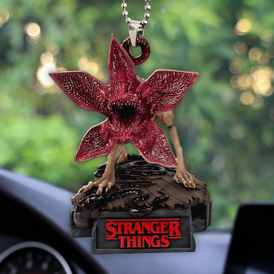 Stranger Things Custom shape 2-sided Acrylic Car Ornament – HOATT15519