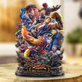 Street Fighter 40th Anniversary Custom Shape Acrylic Plaque – GNE8484