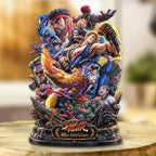 Street Fighter 40th Anniversary Custom Shape Acrylic Plaque – GNE8484