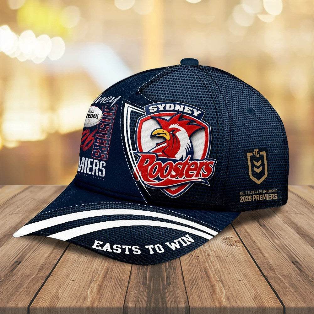 Sydney Roosters 2026 NRL Premiers Classic Cap – MAITM15408