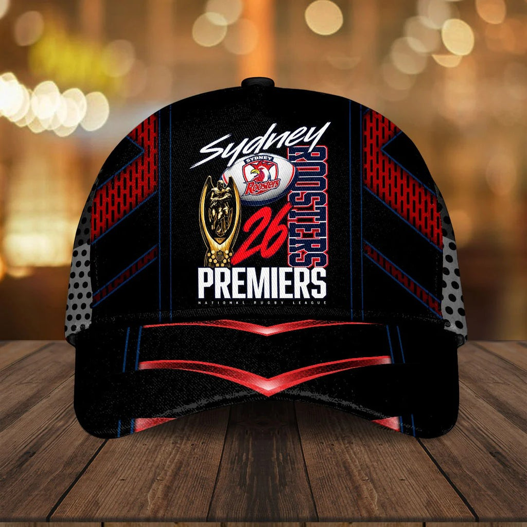 Sydney Roosters 2026 Premiers Classic Cap – HOATT21462