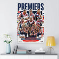 Sydney Roosters 2026 NRL Premiers Canvas With Inner Frame – TANTN25973