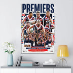 Sydney Roosters 2026 NRL Premiers Canvas With Inner Frame – TANTN25973