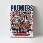 Sydney Roosters 2026 NRL Premiers Canvas With Inner Frame – TANTN25973