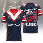 Sydney Roosters 2026 NRL Premiers 3D Apparel – TANTN25956