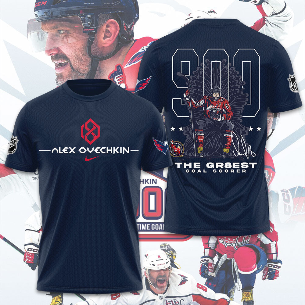 Alex Ovechkin x Washington Capitals 3D Apparel – GNE4624
