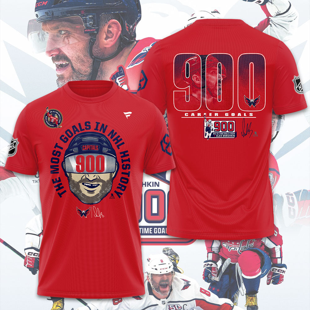 Alex Ovechkin x Washington Capitals 3D Apparel – GNE4625