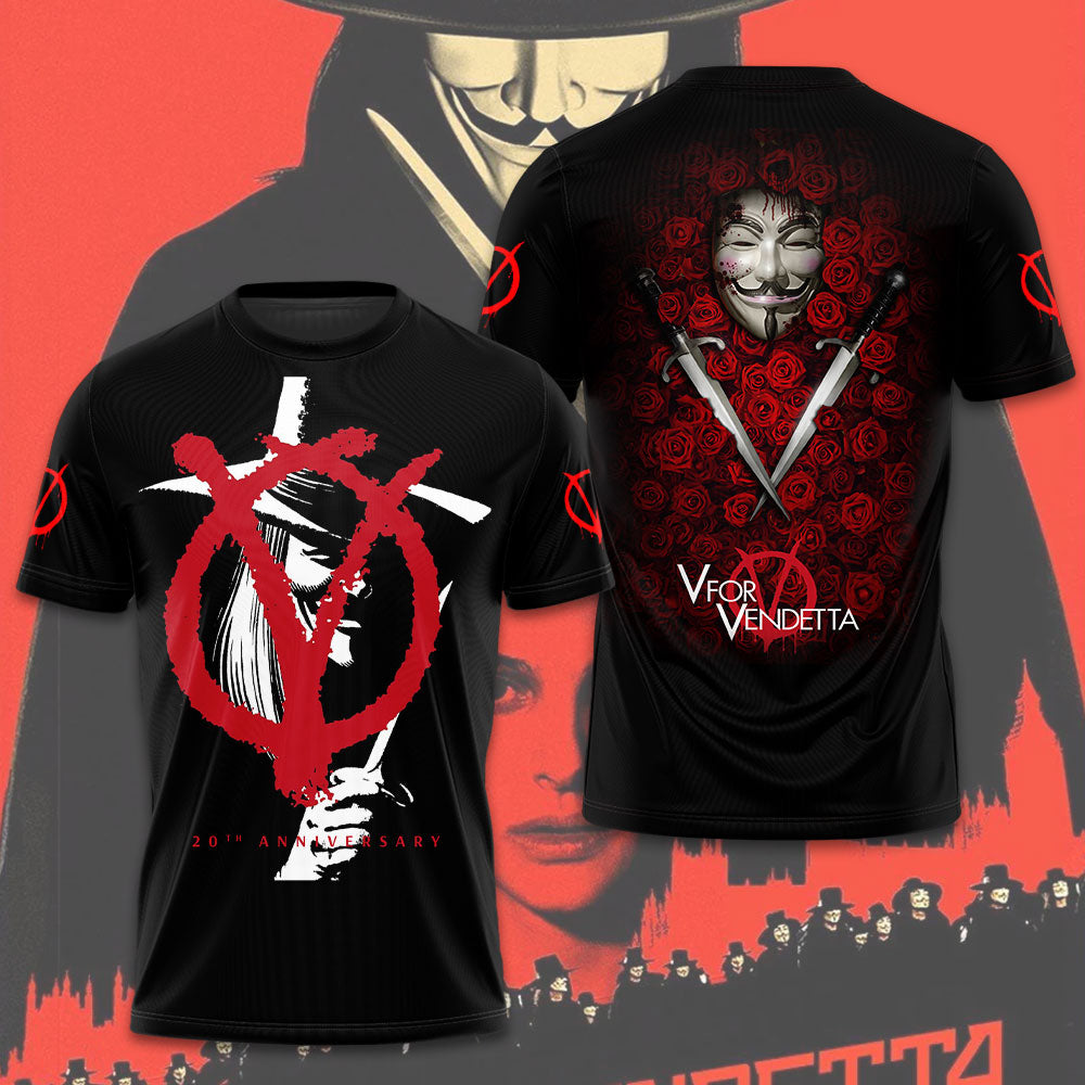 V for Vendetta 3D Apparel – GNE4627