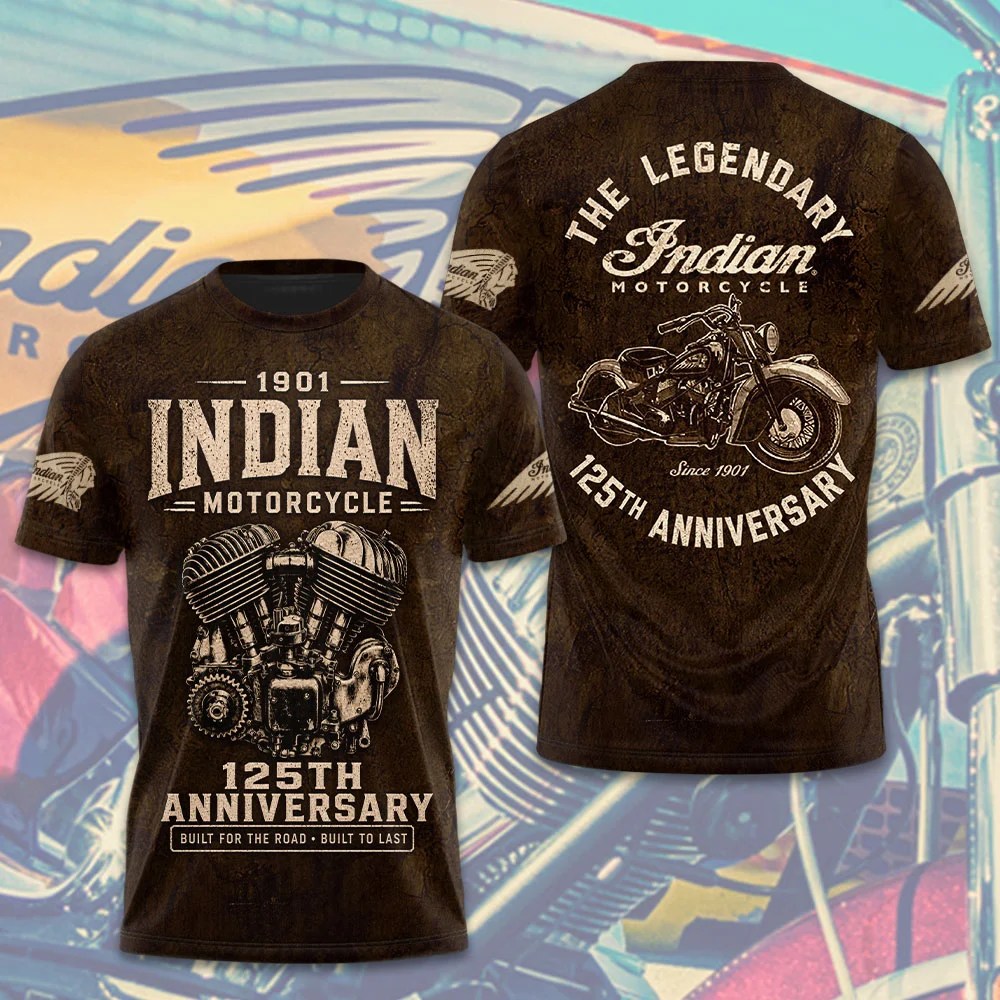 Indian Motorcycle 125th Anniversary 3D Apparel – GNE8571