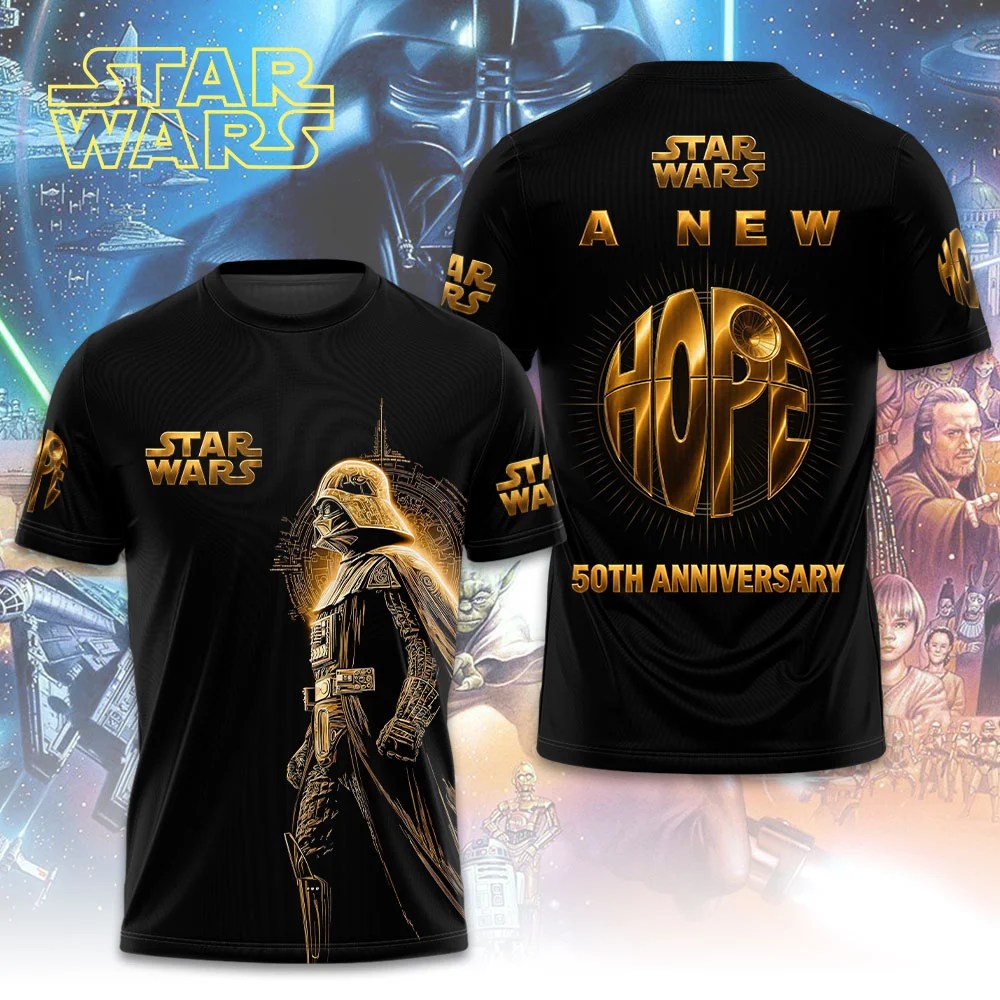 Star Wars 50th Anniversary 3D Apparel – TMTHU10187