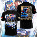Kyle Larson 2025 NASCAR Cup Series Champions 3D Apparel – TMTHU1879