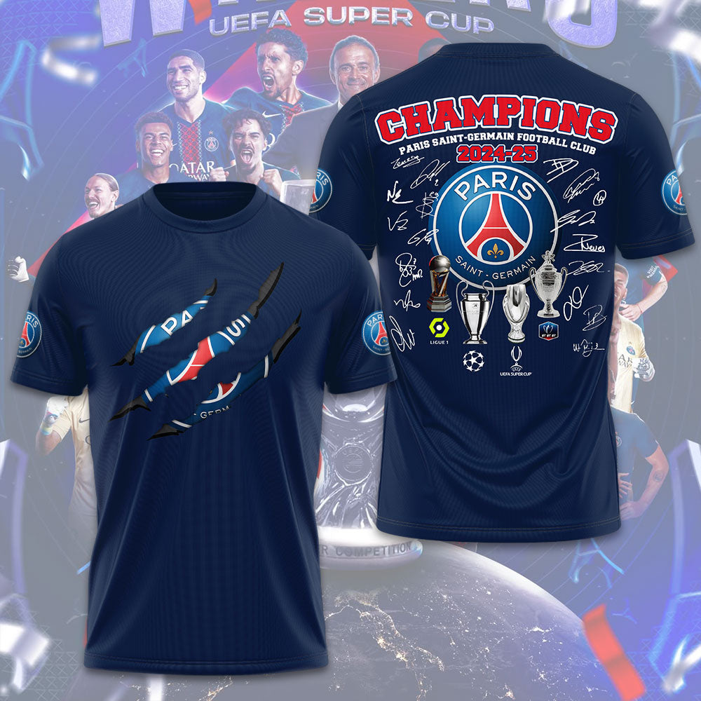 Paris Saint-Germain 3D Apparel – TMTHU 404