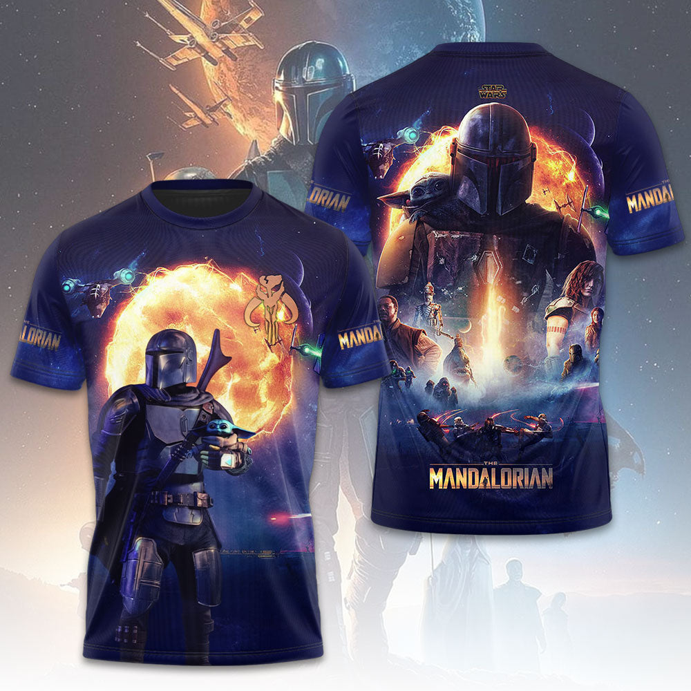 Star Wars x Mandalorian 3D Apparel – TMTHU3685