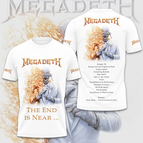 Megadeth 3D Apparel – TMTHU3741