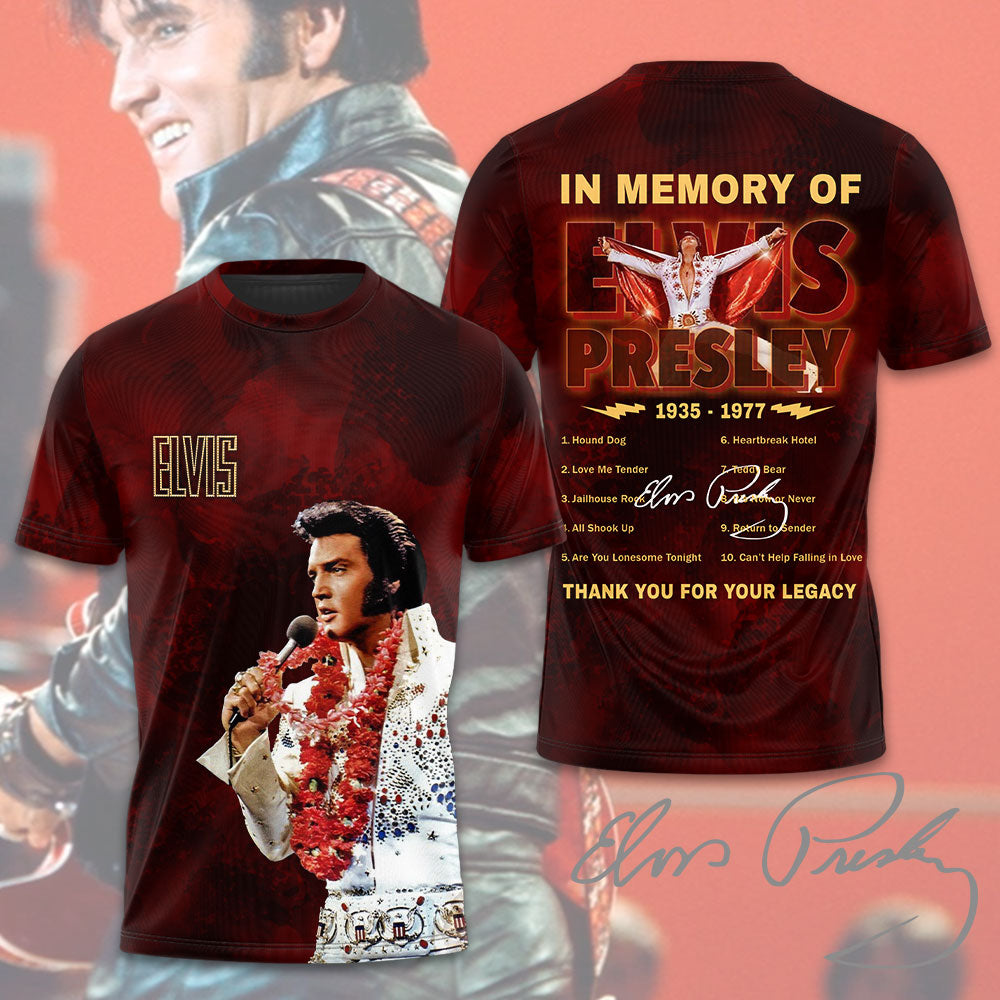 Elvis Presley Rectangle Canvas With Inner Frame – HOATT 8037