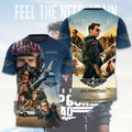 Top Gun 40th Anniversary 2026 3D Apparel – TMTHU6195