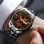 Tampa Bay Buccaneers 50th Anniversary 2025 Alloy Luxury Quartz Watch – TMTHU838