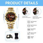 Tampa Bay Buccaneers 50th Anniversary 2025 Alloy Luxury Quartz Watch – TMTHU838