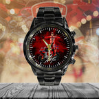 Ducati Lenovo Team x Marc Márquez Black Stainless Steel Watch – TANTN 11764