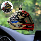 Ducati Lenovo Team x Marc Marquez Custom Shape 2-sided Acrylic Car Ornament – TANTN 11778