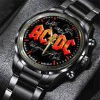AC/DC Black Stainless Steel Watch – TANTN 12204