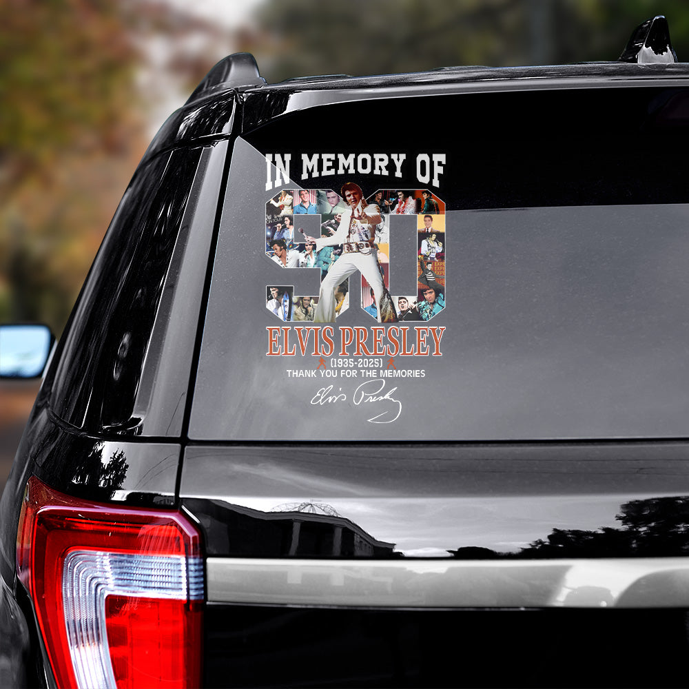 Elvis Presley Car Sticker – TANTN 12237