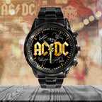 AC/DC Black Stainless Steel Watch – TANTN 13225