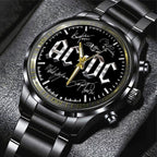 AC/DC Black Stainless Steel Watch – TANTN 13226