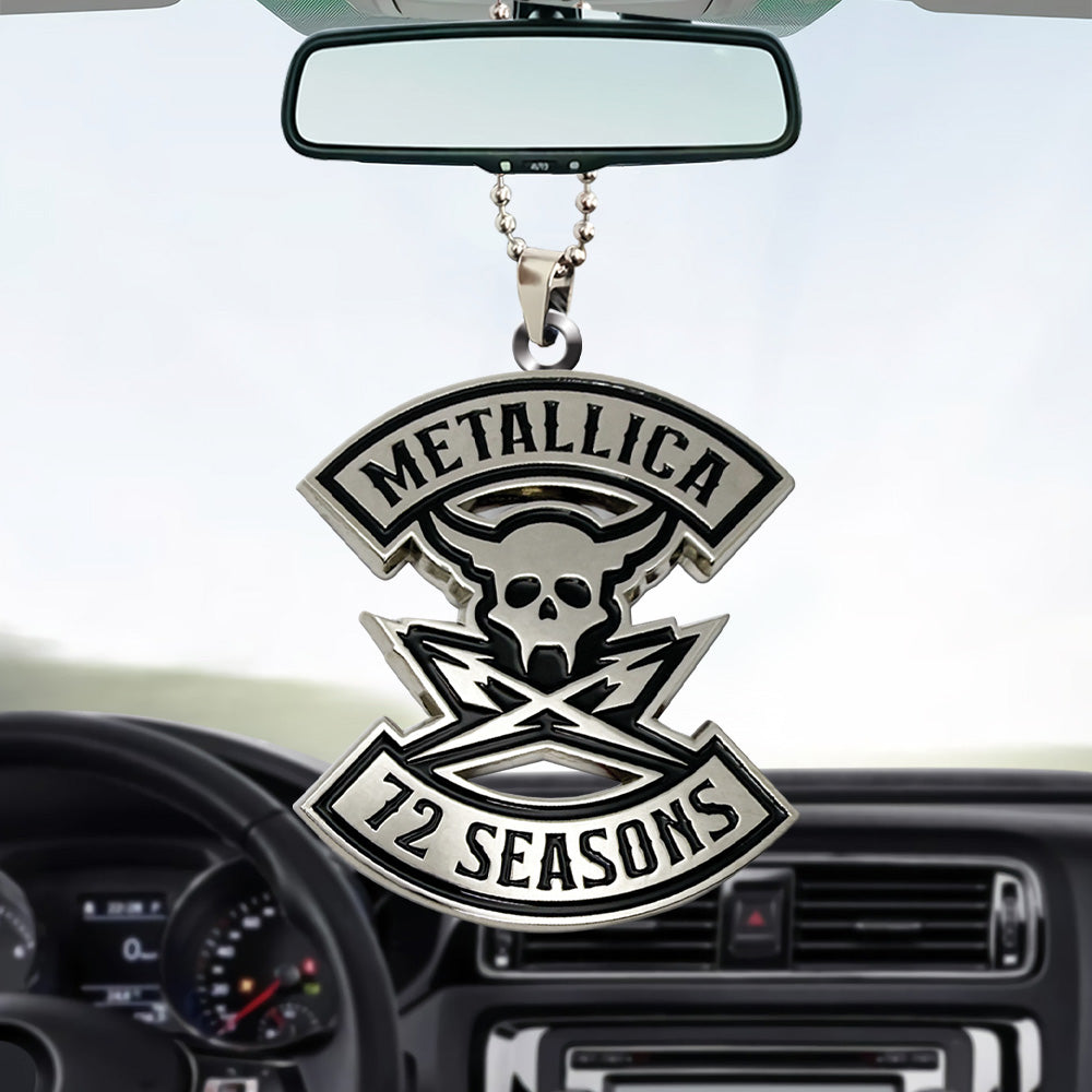 Metallica Custom shape 2-sided Acrylic Car Ornament – TANTN 13598