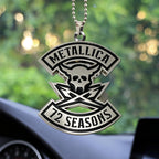 Metallica Custom shape 2-sided Acrylic Car Ornament – TANTN 13598
