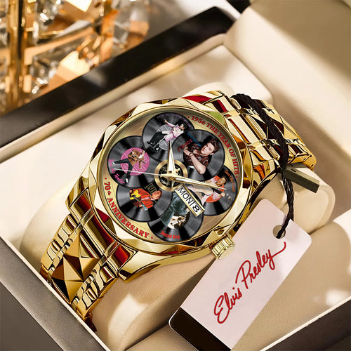 Elvis Presley Alloy Luxury Quartz Watch – TANTN 13775