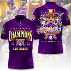 LSU Tigers Baseball 2025 National Champions 3D Apparel – TANTN 13826