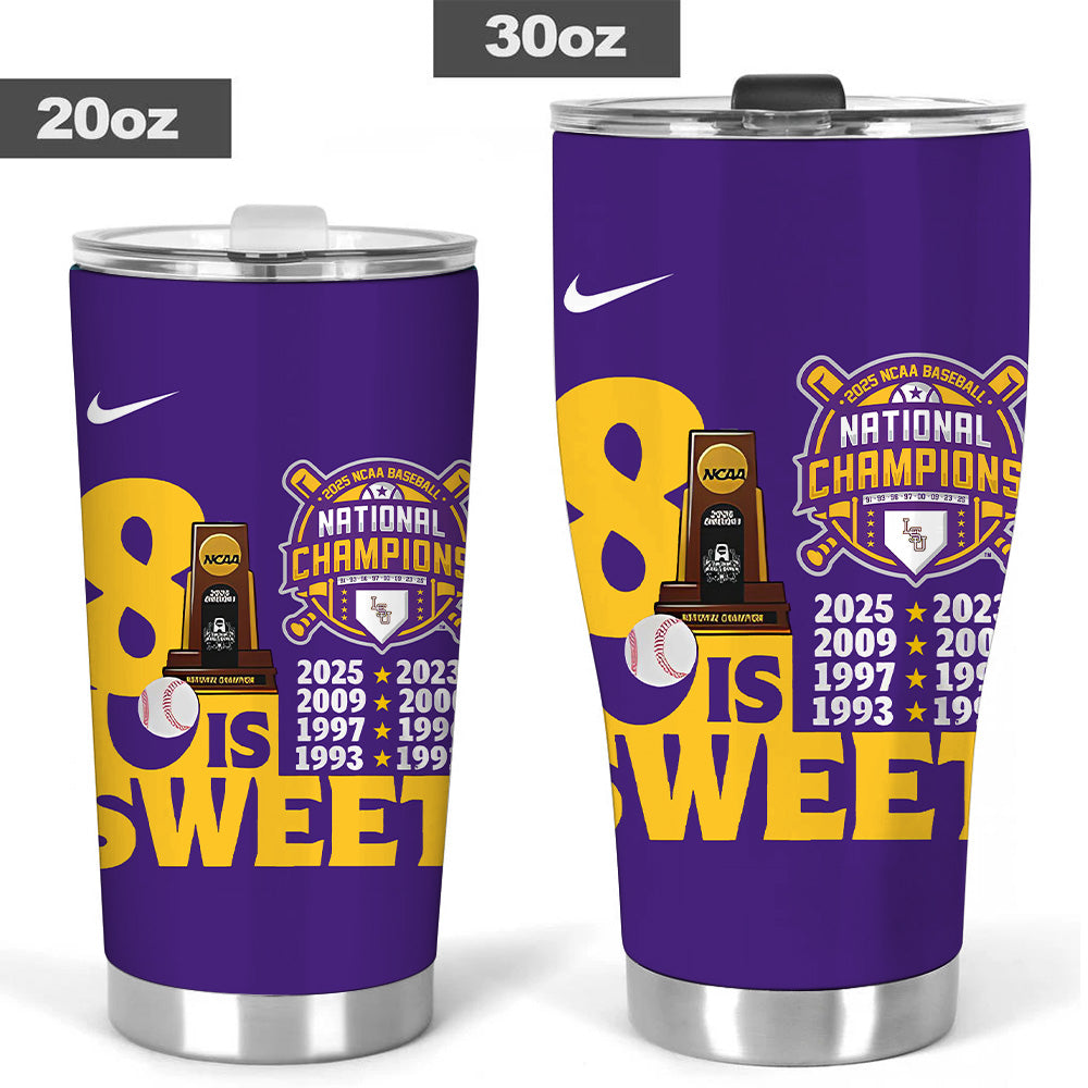 LSU Tigers Baseball Tumbler Cup – TANTN 13867
