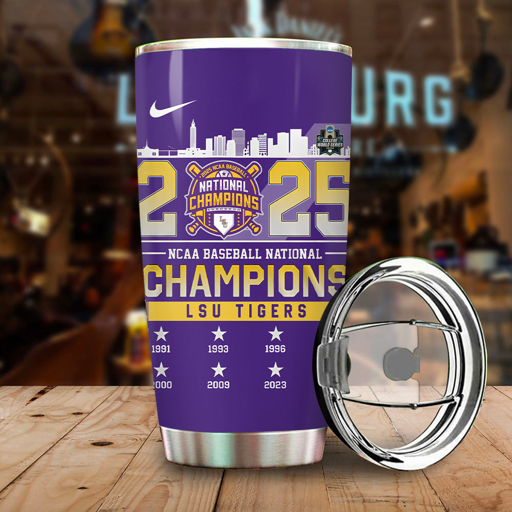 LSU Tigers Baseball Tumbler Cup – TANTN 13869
