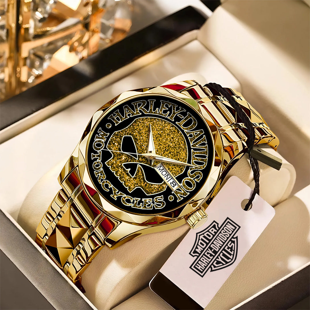 Harley Davidson Alloy Luxury Quartz Watch – TANTN 14005