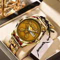 Metallica Alloy Luxury Quartz Watch – TANTN 14141