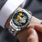Oklahoma City Thunder 2025 NBA Champions Alloy Luxury Quartz Watch – TANTN 14226