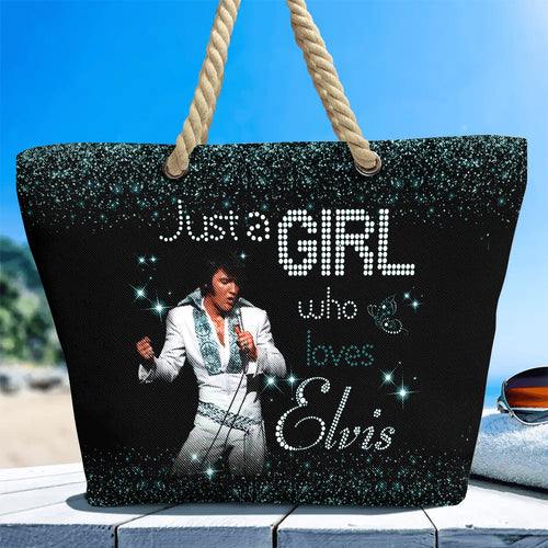 Elvis Presley Hemp Rope Tote Bag – TANTN 14291