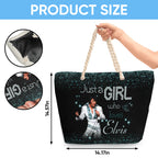 Elvis Presley Hemp Rope Tote Bag – TANTN 14291