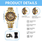 In God We Trust Alloy Luxury Quartz Watch – TANTN 14536