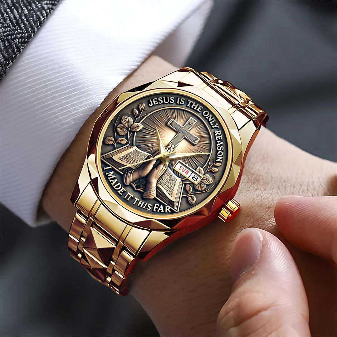 In God We Trust Alloy Luxury Quartz Watch – TANTN 14537
