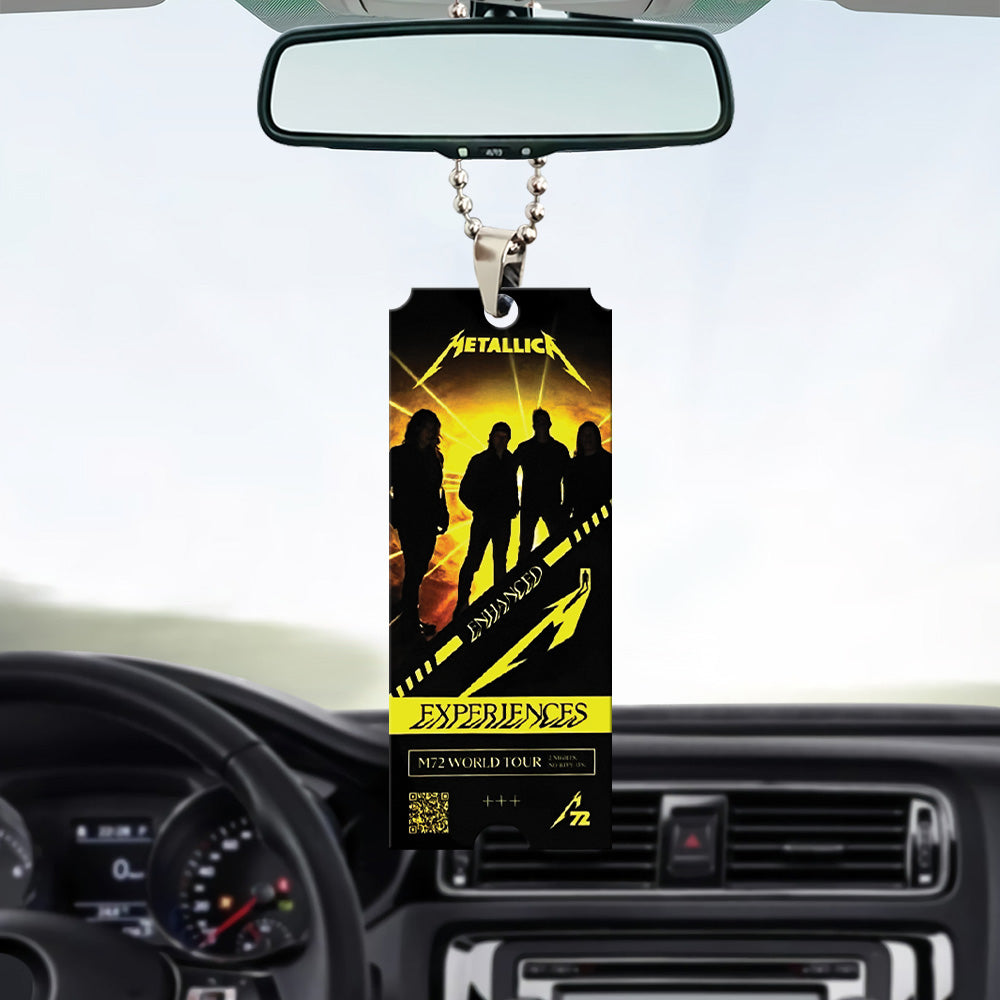 Metallica Custom Shape 2-sided Acrylic Car Ornament – TANTN 14612