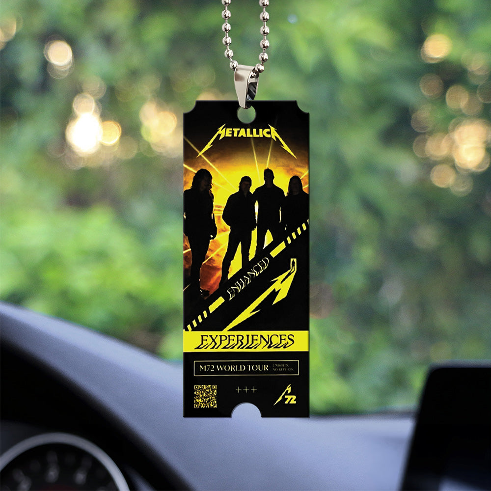 Metallica Custom Shape 2-sided Acrylic Car Ornament – TANTN 14612