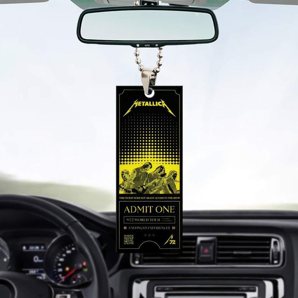 Metallica Custom Shape 2-sided Acrylic Car Ornament – TANTN 14614