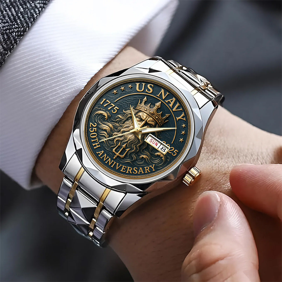 US Navy Alloy Luxury Quartz Watch – TANTN 14632