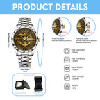 US Navy Alloy Luxury Quartz Watch – TANTN 14638