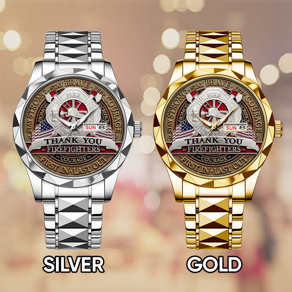 Firefighter Alloy Luxury Quartz Watch – TANTN 14869