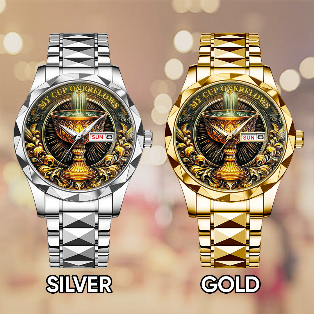 My Cup Overflows Alloy Luxury Quartz Watch – TANTN 14896