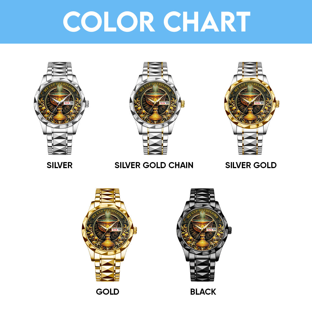 My Cup Overflows Alloy Luxury Quartz Watch – TANTN 14896