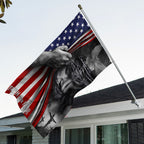 Faith Over Fear 3D Double-side House Flag – TANTN 14995